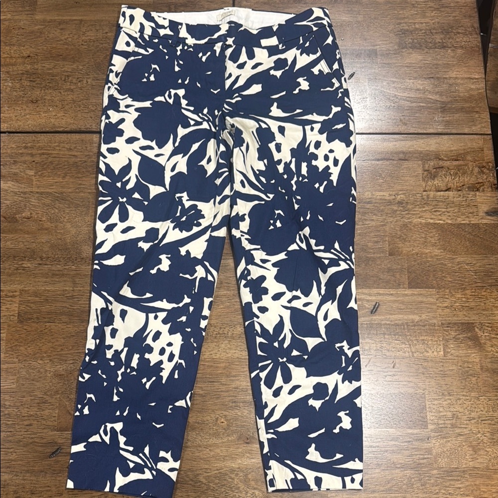 JCREW Floral Print Pants